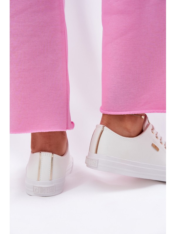 Women's Sneakers Made Of Eco Leather Big Star RR274748 White