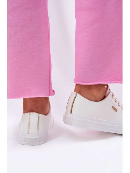 Women's Sneakers Made Of Eco Leather Big Star RR274748 White