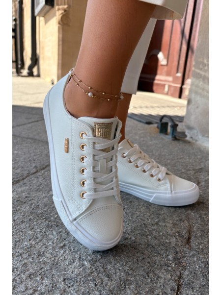 Women's Sneakers Made Of Eco Leather Big Star RR274748 White