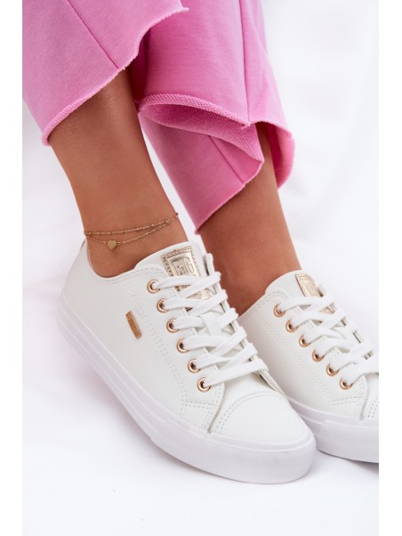 Women's Sneakers Made Of Eco Leather Big Star RR274748 White