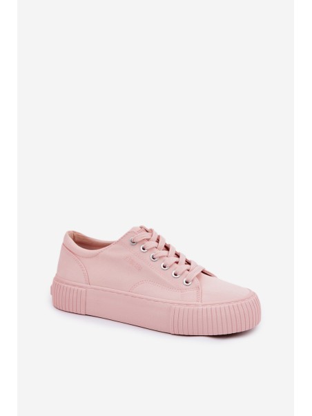 Women's Fabric Sneakers Big Star RR274404 Pink