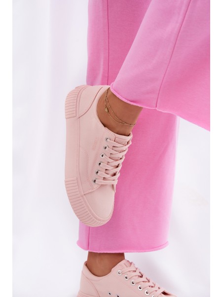 Women's Fabric Sneakers Big Star RR274404 Pink