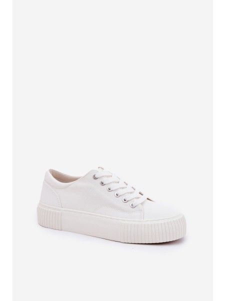 Fabric Women's Sneakers Big Star RR274405 White