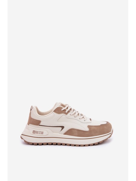 Womens Sneakers Big Star RR274A216 HI-POLY SYSTEM Beige