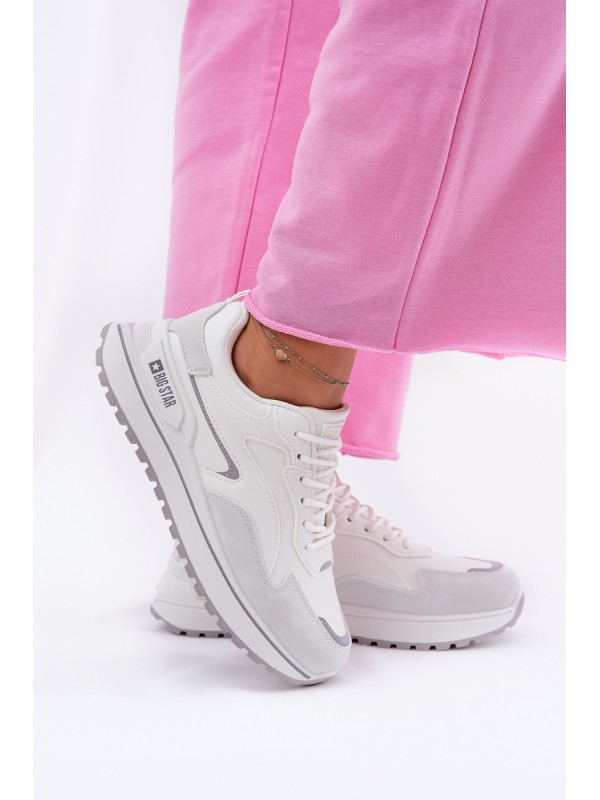 Women's Sneakers Big Star RR274A213 HI-POLY SYSTEM White