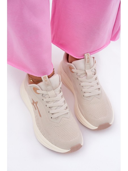 Sports Shoes Sneakers Women Big Star RR274A145 HI-POLY SYSTEM Beige