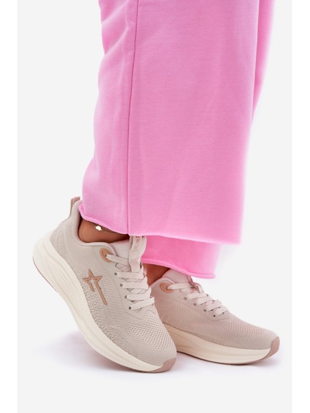 Sports Shoes Sneakers Women Big Star RR274A145 HI-POLY SYSTEM Beige