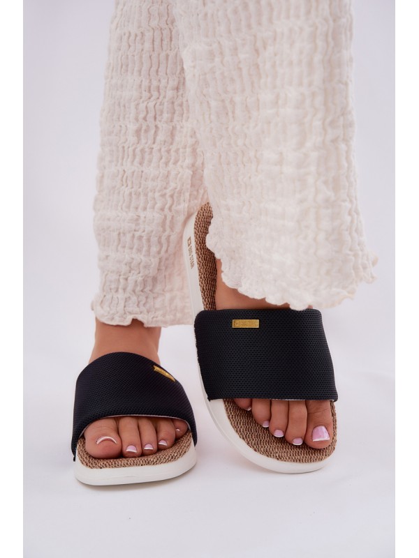 Ladies Slippers Big Star RR274A108 Black