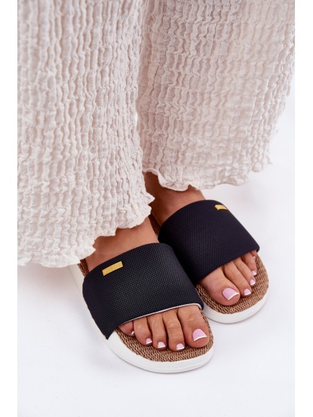 Ladies Slippers Big Star RR274A108 Black
