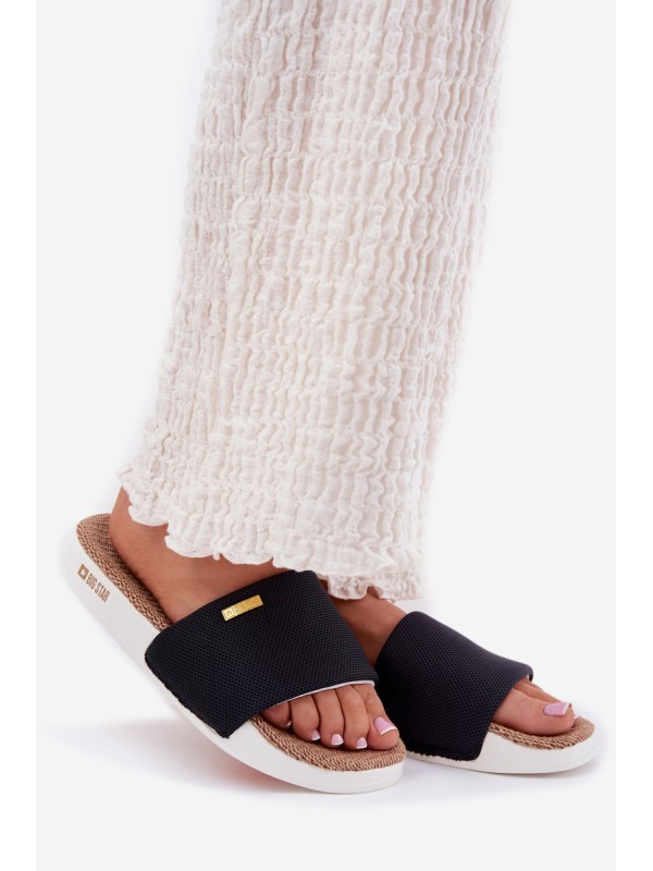 Ladies Slippers Big Star RR274A108 Black