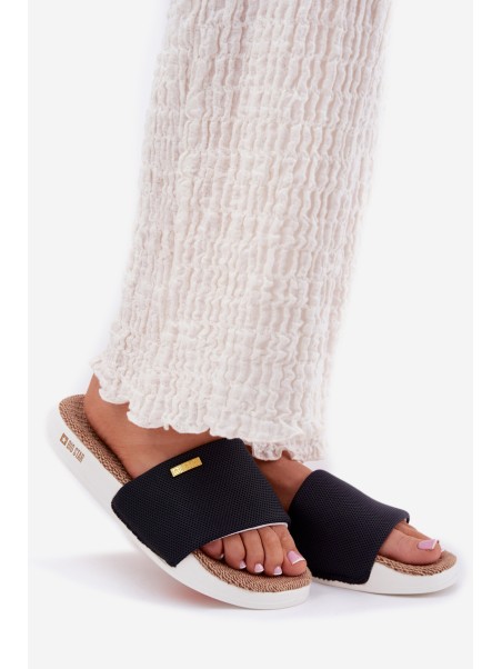 Ladies Slippers Big Star RR274A108 Black