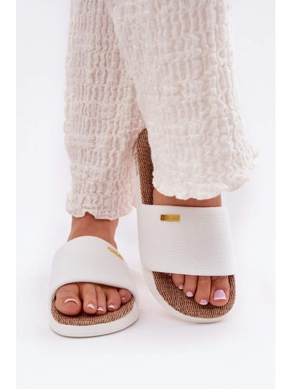 Ladies Slippers Big Star RR274A103 White