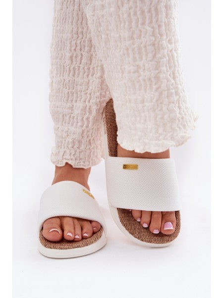 Ladies Slippers Big Star RR274A103 White