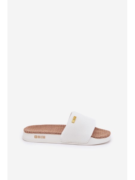 Ladies Slippers Big Star RR274A103 White