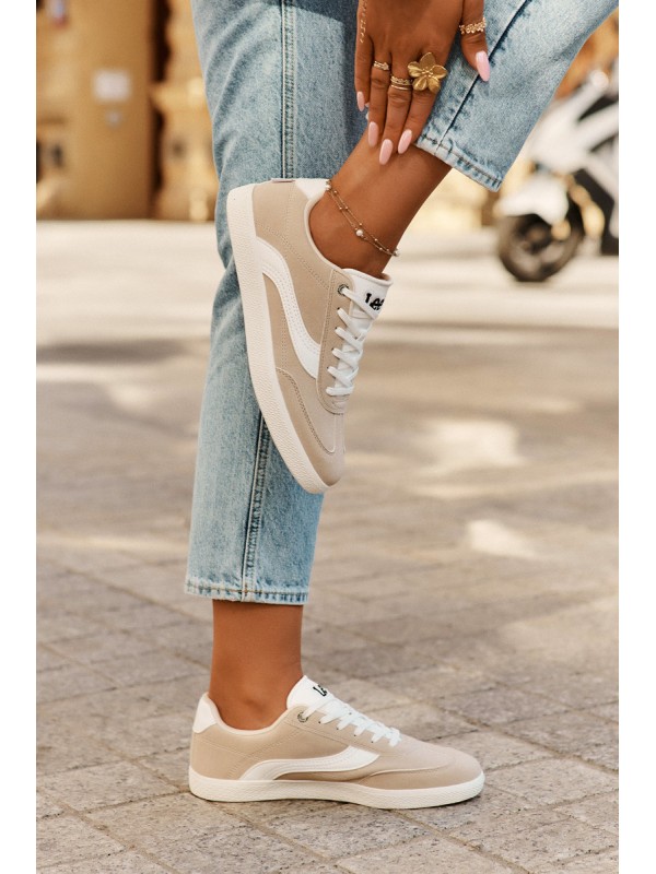 Moteriški sportbačiai LEE LIAN WOMEN LOW 50251005.33F smėlio spalvos