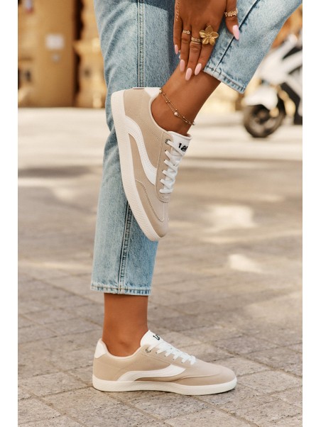 Moteriški sportbačiai LEE LIAN WOMEN LOW 50251005.33F smėlio spalvos