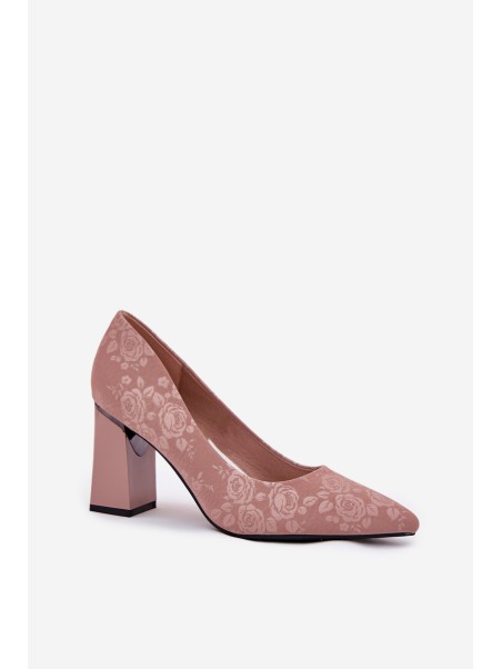 Elegant Heels On A Heel In Pink Vinceza 62223 Pink