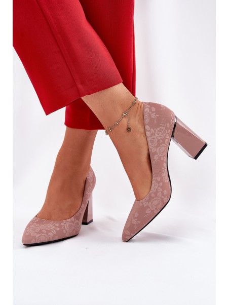 Elegant Heels On A Heel In Pink Vinceza 62223 Pink