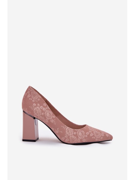 Elegant Heels On A Heel In Pink Vinceza 62223 Pink