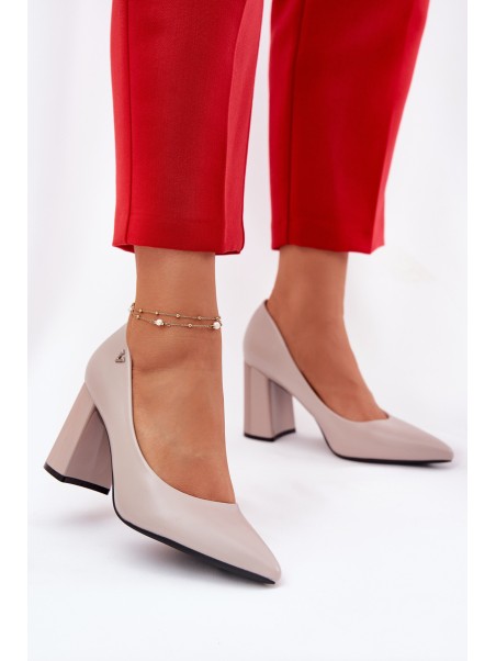 Elegant Heels On A Heel Vinceza 62220 Gray