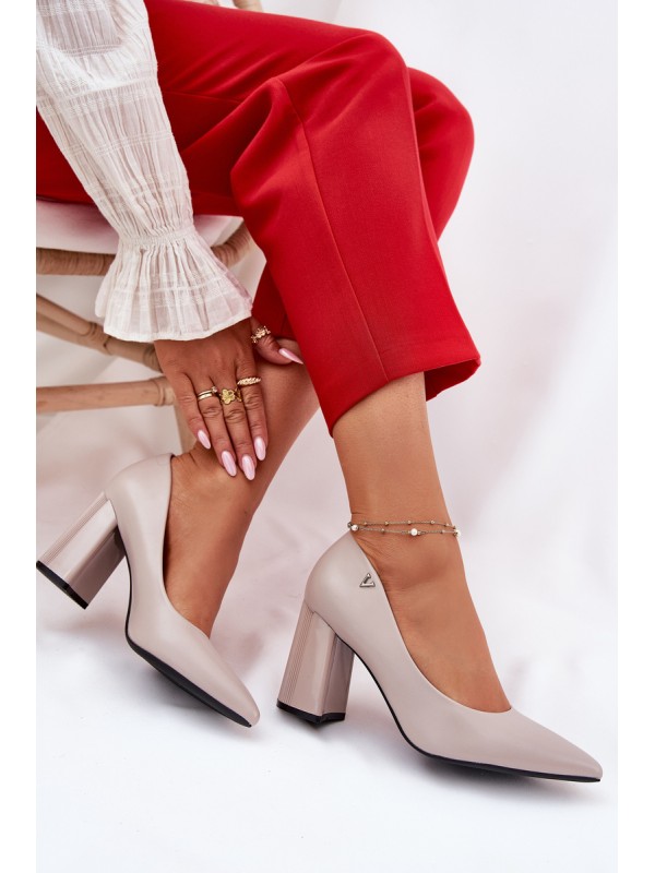 Elegant Heels On A Heel Vinceza 62220 Gray