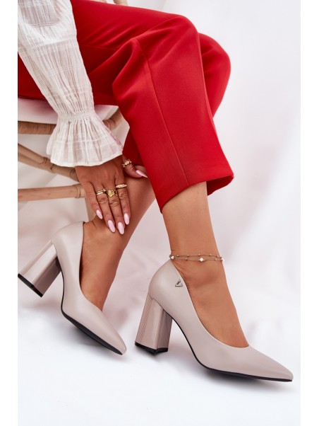 Elegant Heels On A Heel Vinceza 62220 Gray