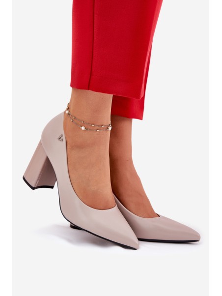 Elegant Heels On A Heel Vinceza 62220 Gray