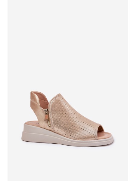 Women's Wedge Sandals Gold Mevinette