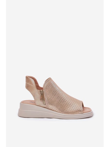 Women's Wedge Sandals Gold Mevinette
