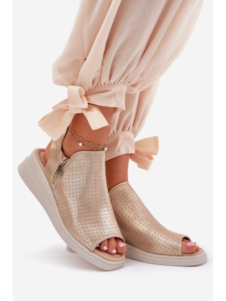 Women's Wedge Sandals Gold Mevinette