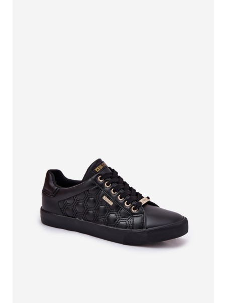 Women's Sneakers Made Of Eco Leather Big Star RR274323 Black