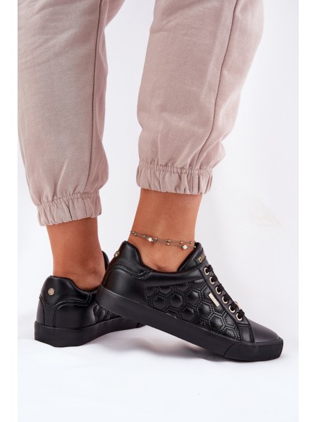Women's Sneakers Made Of Eco Leather Big Star RR274323 Black