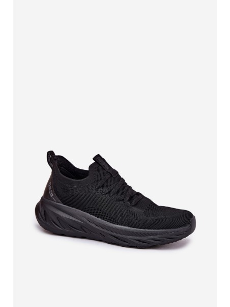 Slip-on Lightweight Women's Sports Shoes Big Star RR274A132 HI-POLY SYSTEM Black
