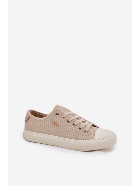 Women's Fabric Sneakers Big Star RR274767 Beige