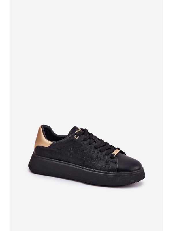 Women's Sneakers From Eco Leather Big Star RR274257 Black