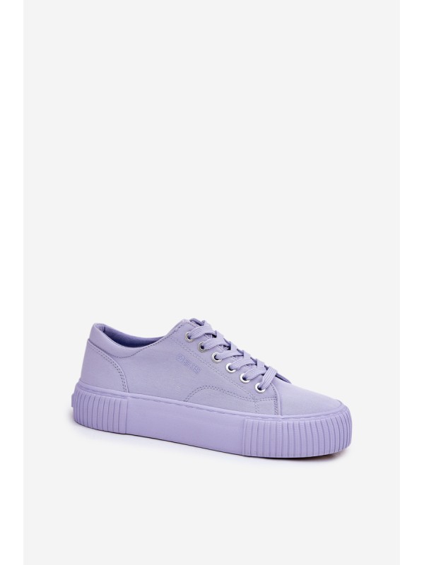 Women's Fabric Sneakers Big Star RR274406 Purple