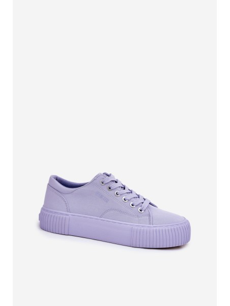 Women's Fabric Sneakers Big Star RR274406 Purple