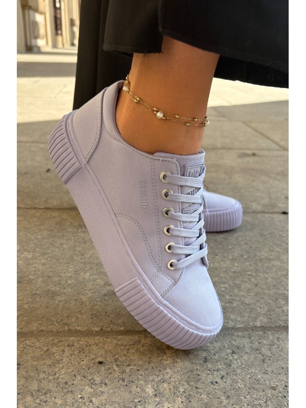 Women's Fabric Sneakers Big Star RR274406 Purple