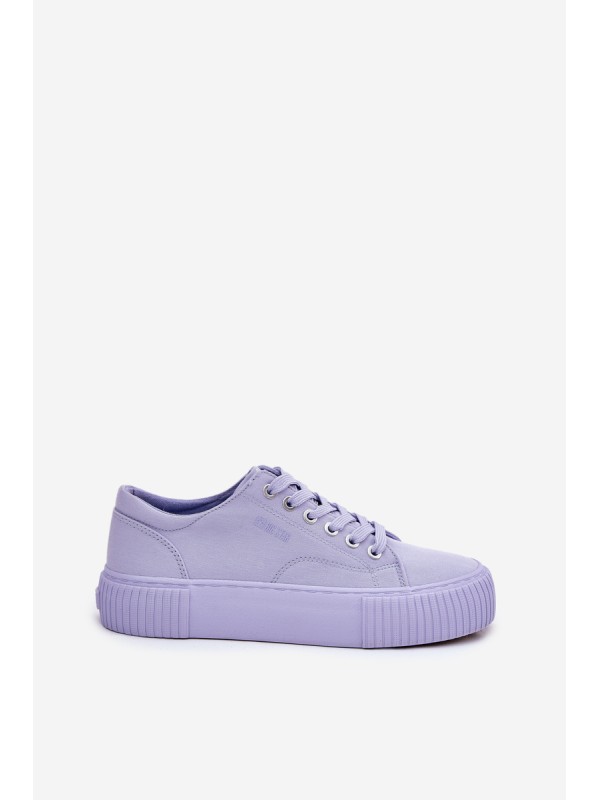 Women's Fabric Sneakers Big Star RR274406 Purple