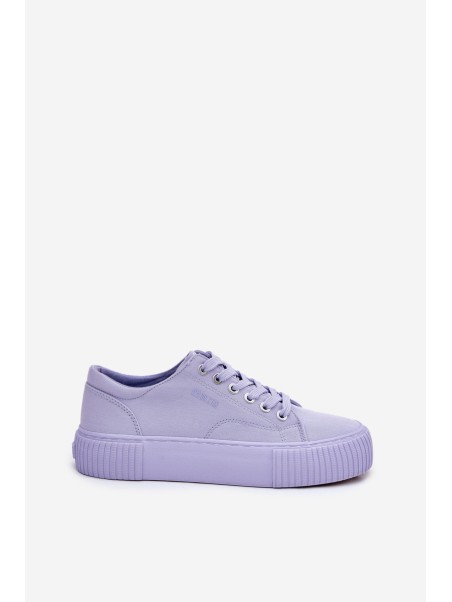 Women's Fabric Sneakers Big Star RR274406 Purple