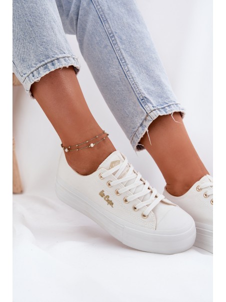 Womens Sneakers On Platform Lee Cooper LCW-25-02-3289 White