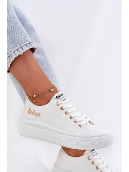 Women's Platform Sneakers Lee Cooper LCW-24-44-2462L White