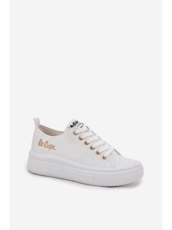 Women's Platform Sneakers Lee Cooper LCW-24-44-2462L White