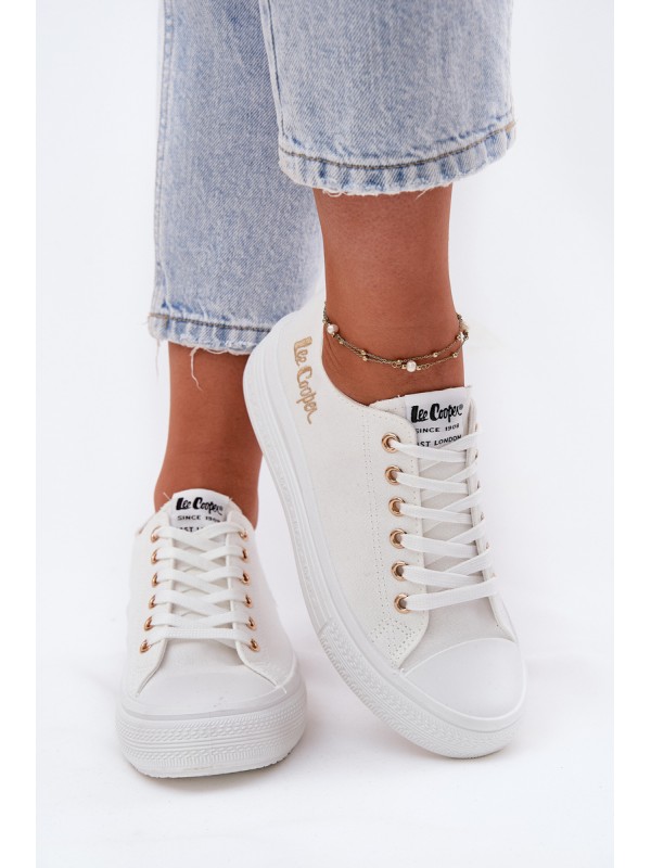 Women's Platform Sneakers Lee Cooper LCW-24-44-2462L White