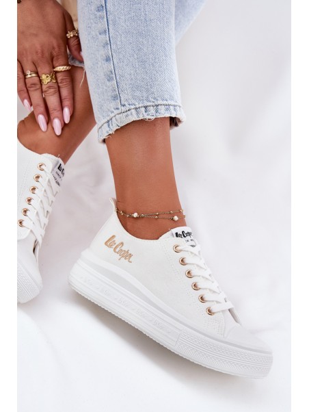 Women's Platform Sneakers Lee Cooper LCW-24-44-2462L White