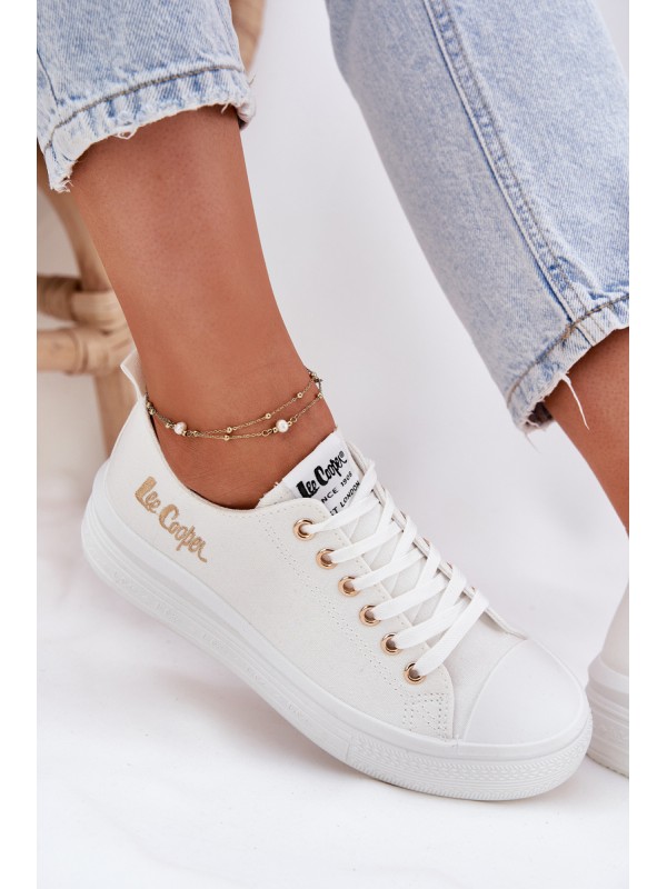 Women's Platform Sneakers Lee Cooper LCW-24-44-2462L White