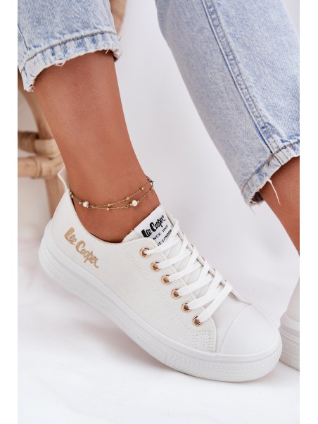 Women's Platform Sneakers Lee Cooper LCW-24-44-2462L White