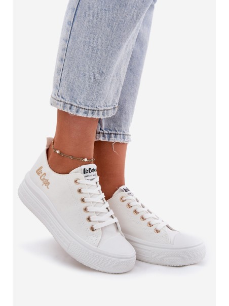 Women's Platform Sneakers Lee Cooper LCW-24-44-2462L White