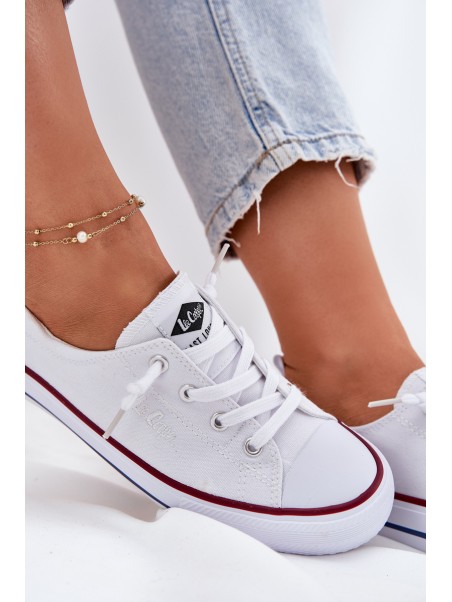 Women's Fabric Sneakers Lee Cooper LCW-25-02-3296L White