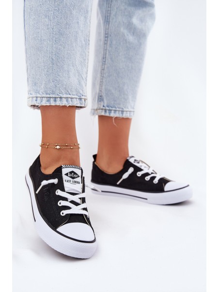 Ladies Fabric Sneakers Lee Cooper LCW-25-02-3299L Black